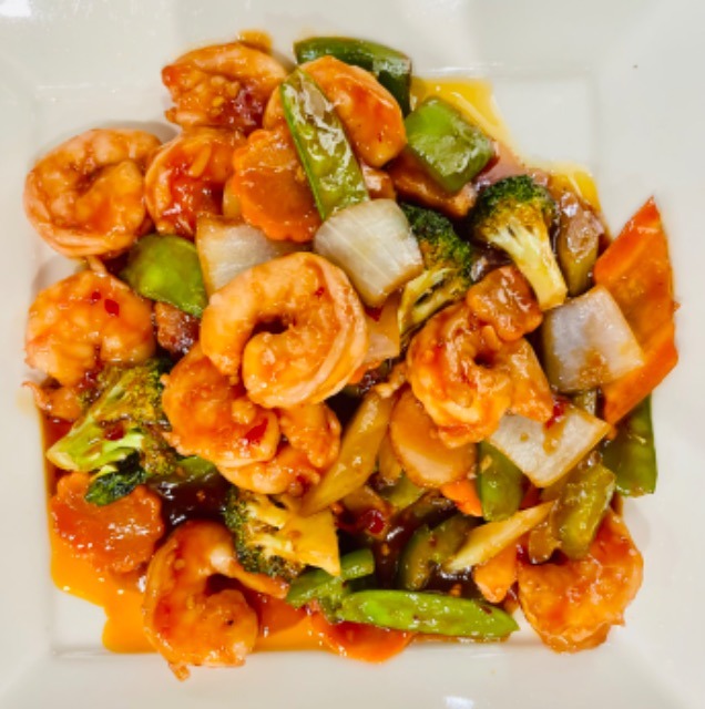 Shrimp w. Mixed Vegetables