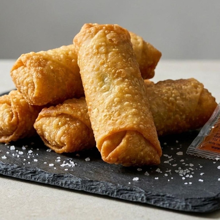 1. 春卷 <br>Roast Pork Egg Roll (1)