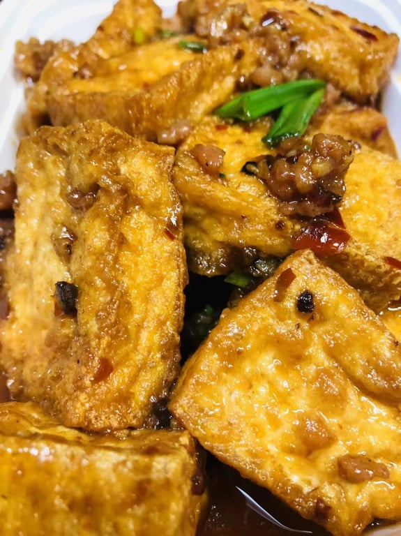 A20. Fried Tofu w. Szechuan Sauce
