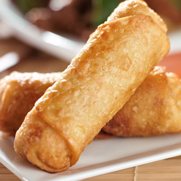 1. 春卷 Roast Pork Egg Roll