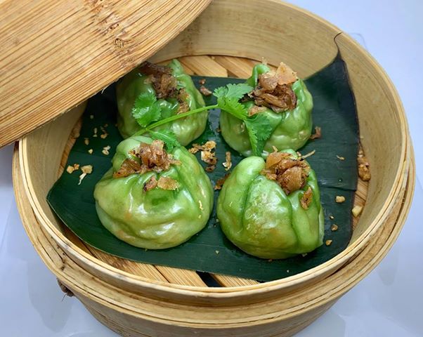 A3.Steamed Jade Dumplings (Kha Nom Jeeb Puk)