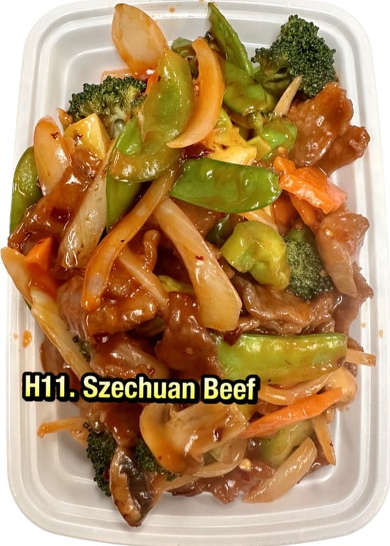 H11. 四川牛 Szechuan Style Beef