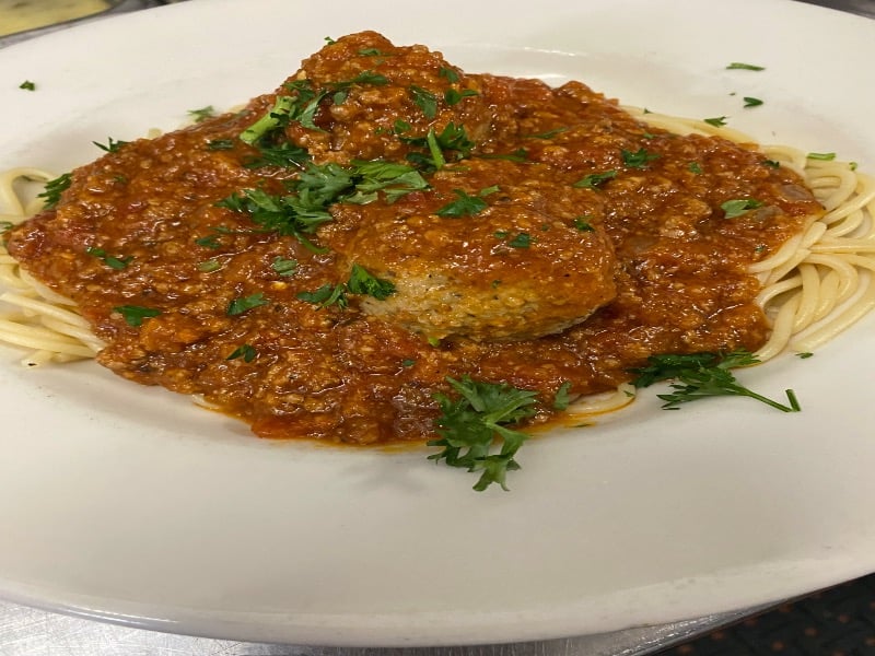 Kids Spaghetti Meat Ball Marinara