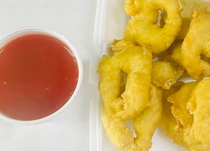D40. Sweet & Sour Shrimp