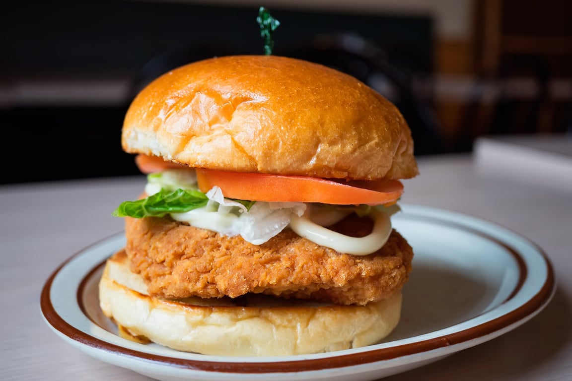 MONDAY: Crispy Chicken Sandwich with Fries