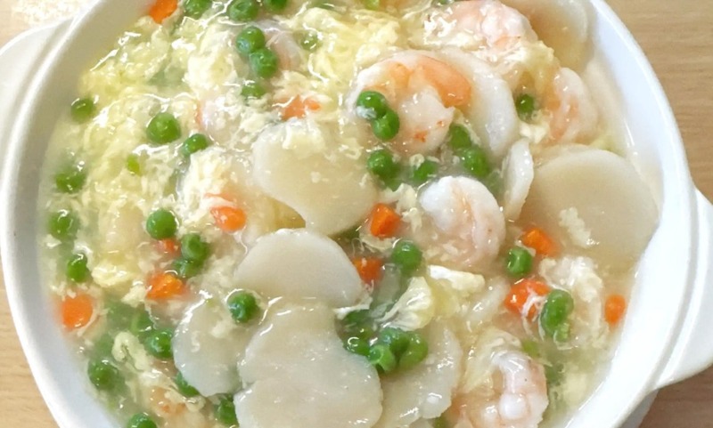 Prawns w. Lobster Sauce