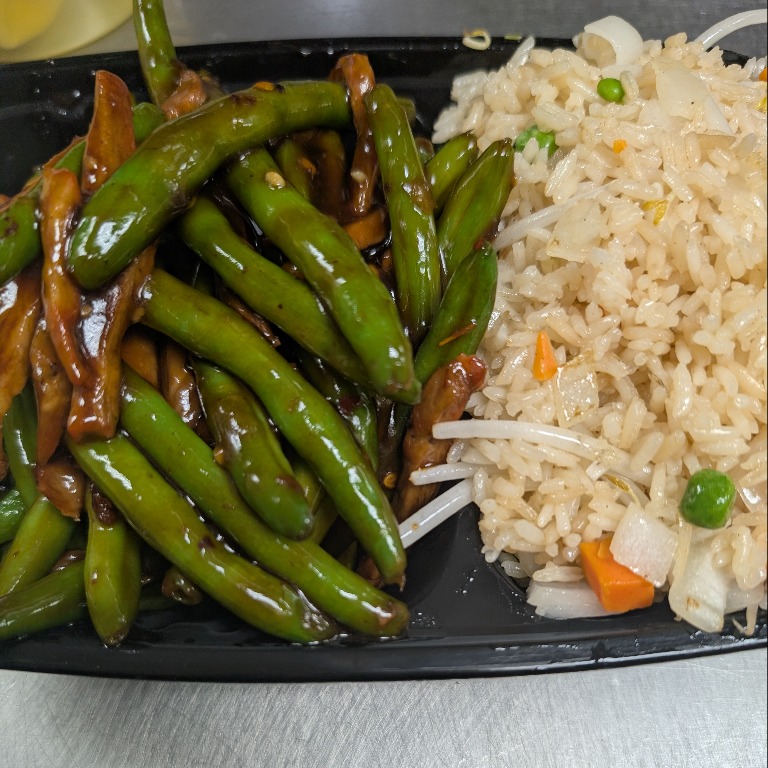 Pork with String Beans 青豆肉