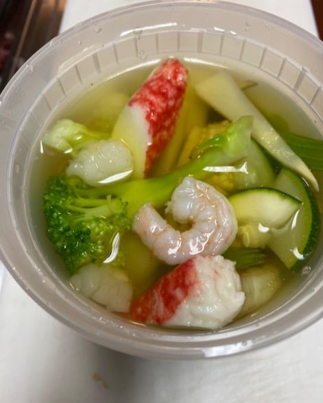 19a. Seafood Soup