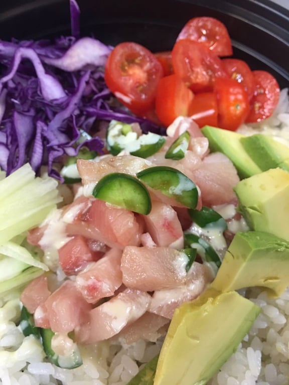 Jalapeño Yellowtail bowl