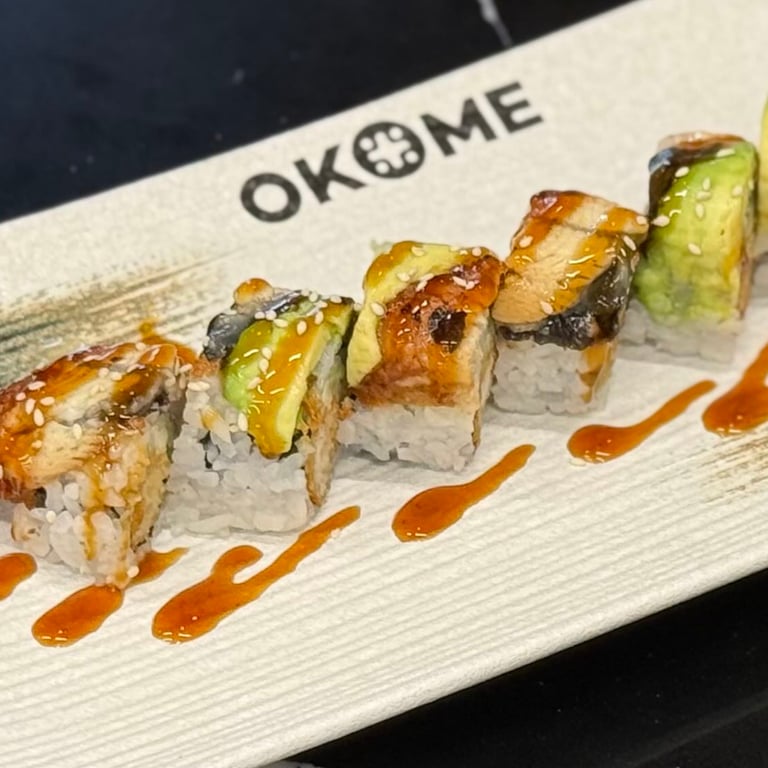 Crazy Dragon Roll (8 pcs)