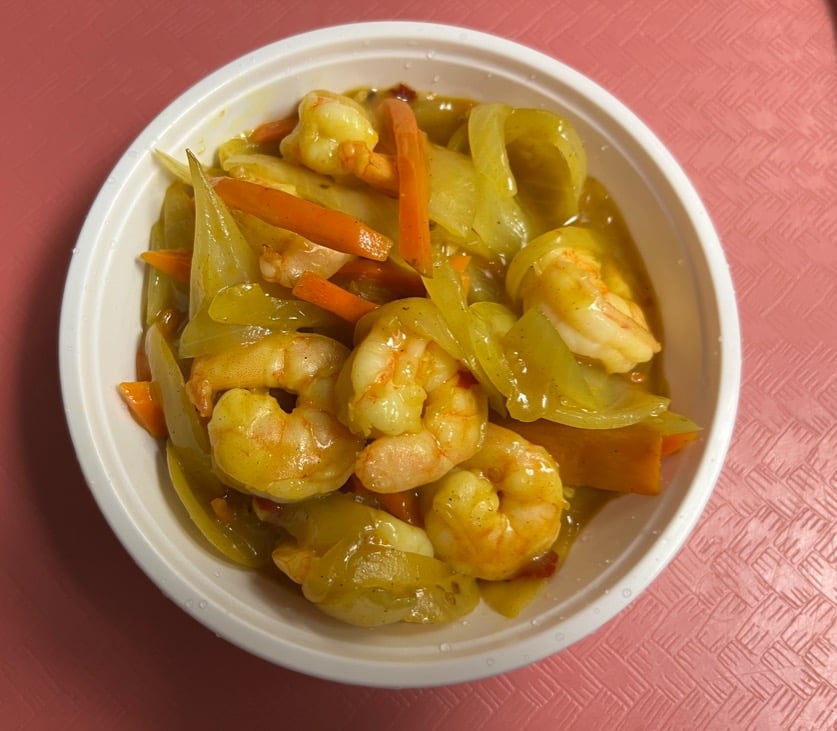 130. Curry Shrimp