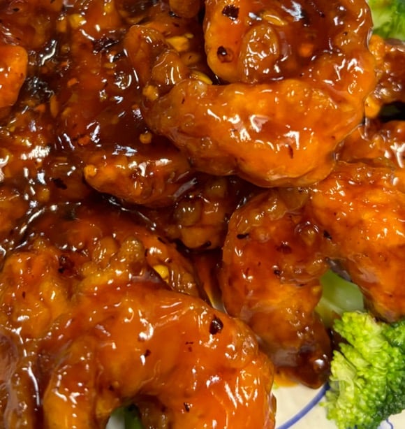 General Tso's Shrimp<br>左宗虾