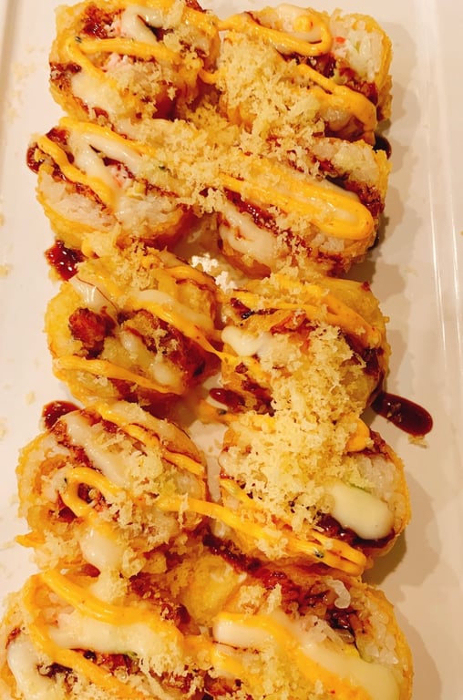 S6. Super Crunchy Roll (Jumbo 10 pcs)