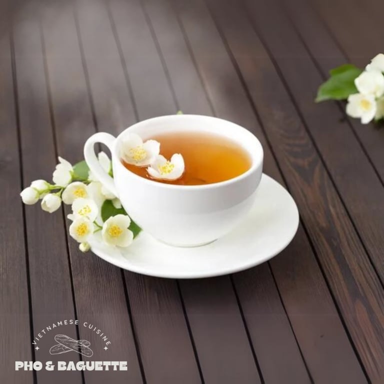 Hot Jasmine Blossome Tea