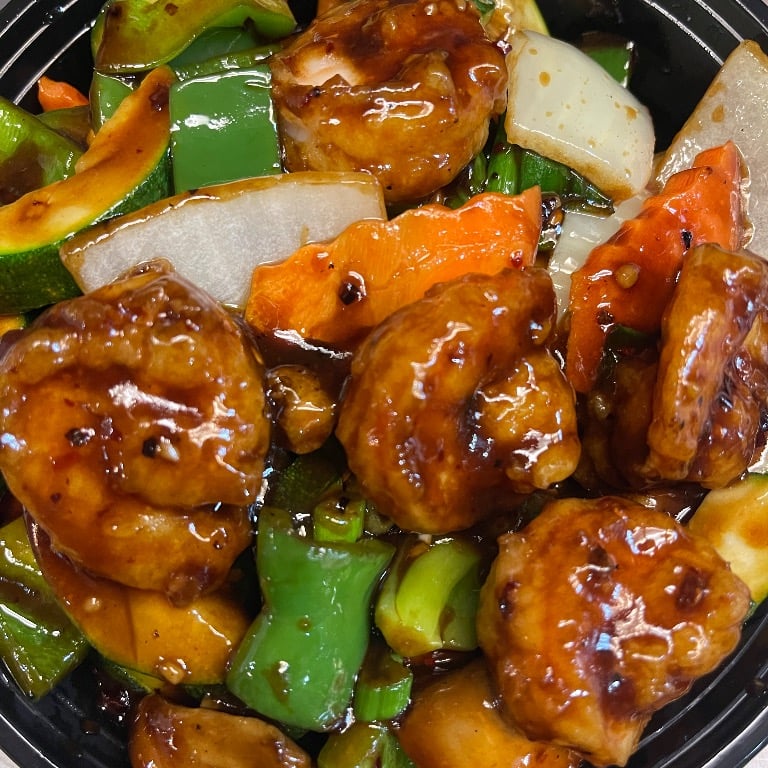 S10. Szechuan Shrimp