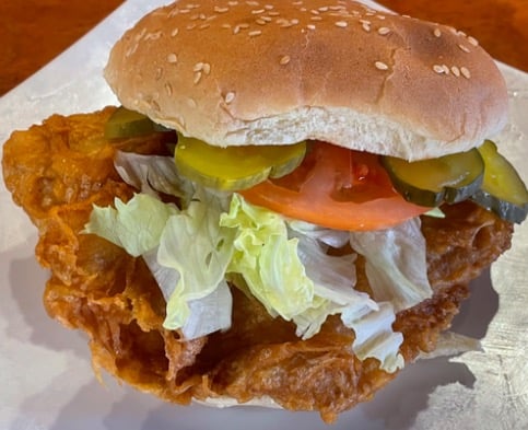 Fillet Tilapia Sandwich