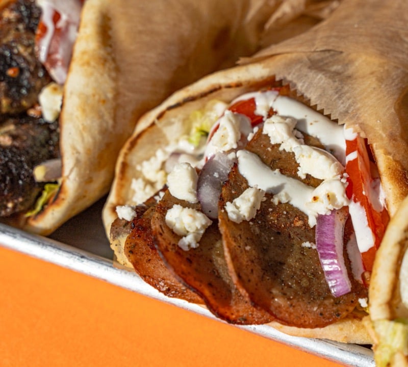 Lamb Sandwich  (gyro meat)