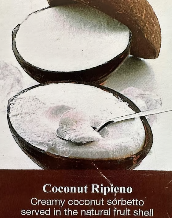 Coconut Ripieno