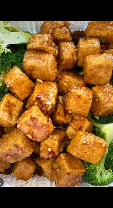 左宗豆腐 S 3. General Tso's Bean Curd
