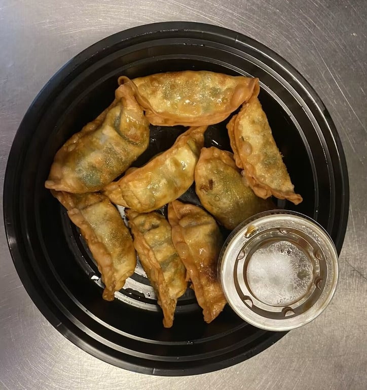 9. Fried Vegetable Dumplings (8)