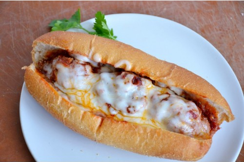 Meatball Parmigiana Sub Image