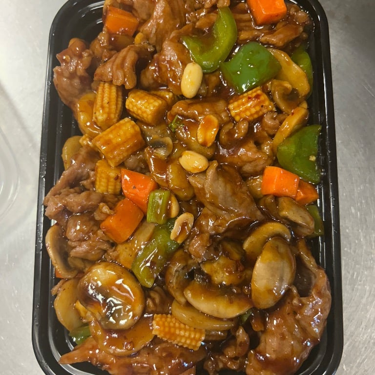 宫保牛<br>98. Kung Pao Beef