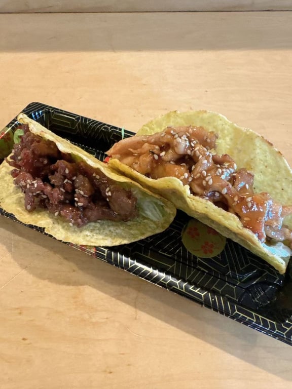 Teriyaki Chicken Tacos (2pcs)