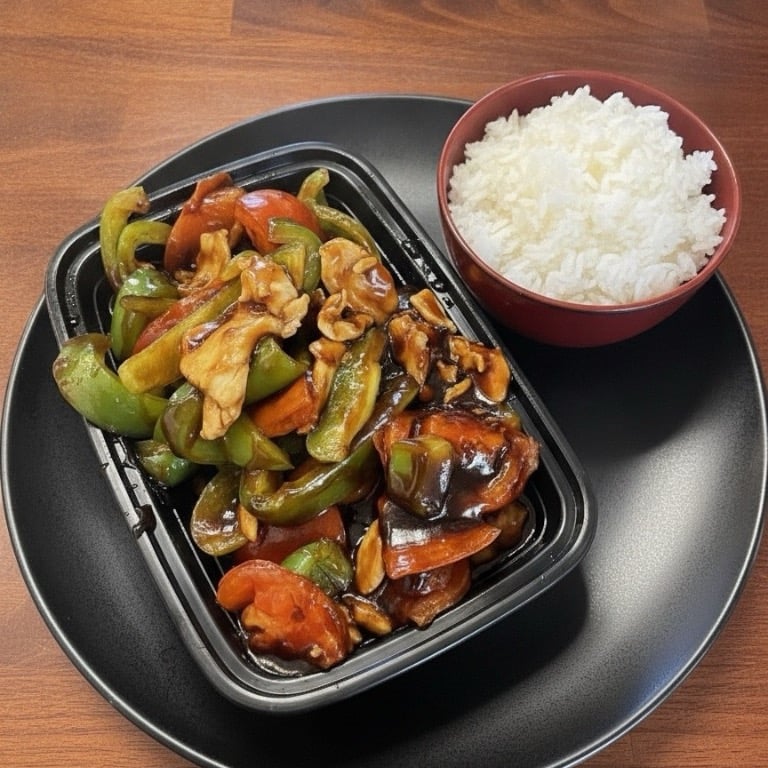 42. Chicken w. Pepper and Tomato