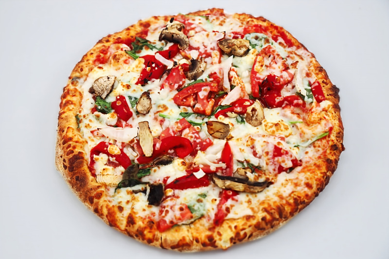 Mediterranean Veggie Pizza