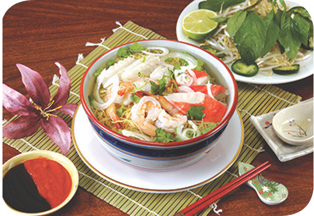 N4. Seafood Noodle Soup
