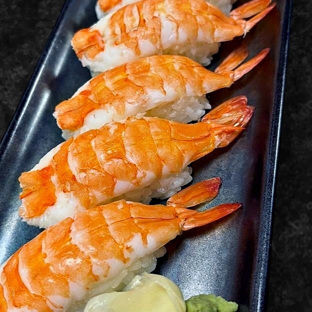 Six Shrimp Sushi