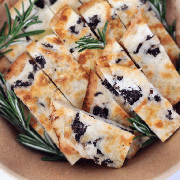 Mini-pizzas truffe & champignons