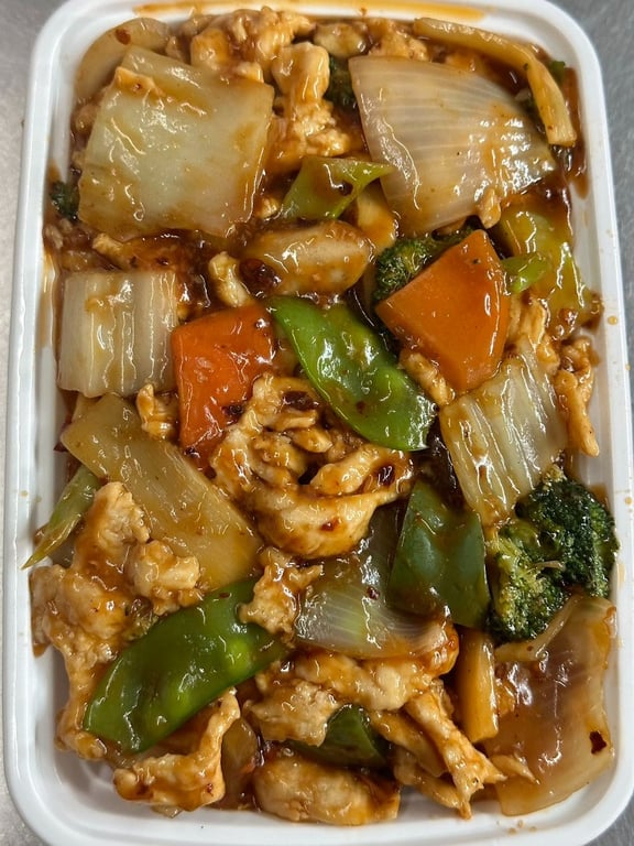 A 8. Chicken w. Garlic Sauce 鱼香鸡