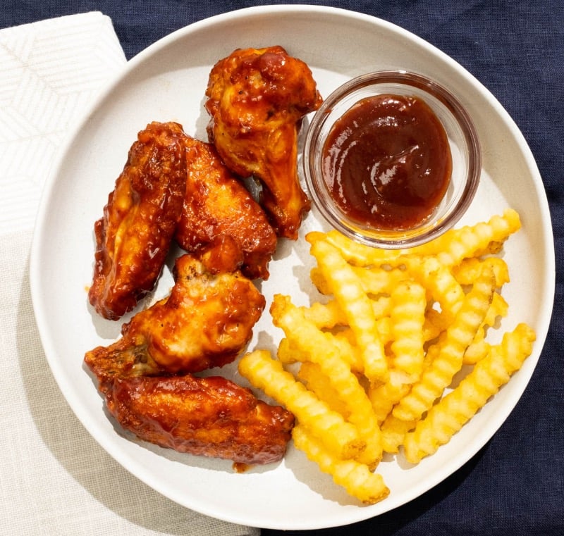 20 Wings & Large Fries