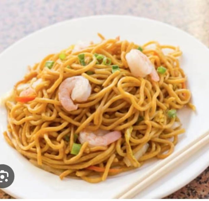 Shrimp Lo Mein<br>虾捞面