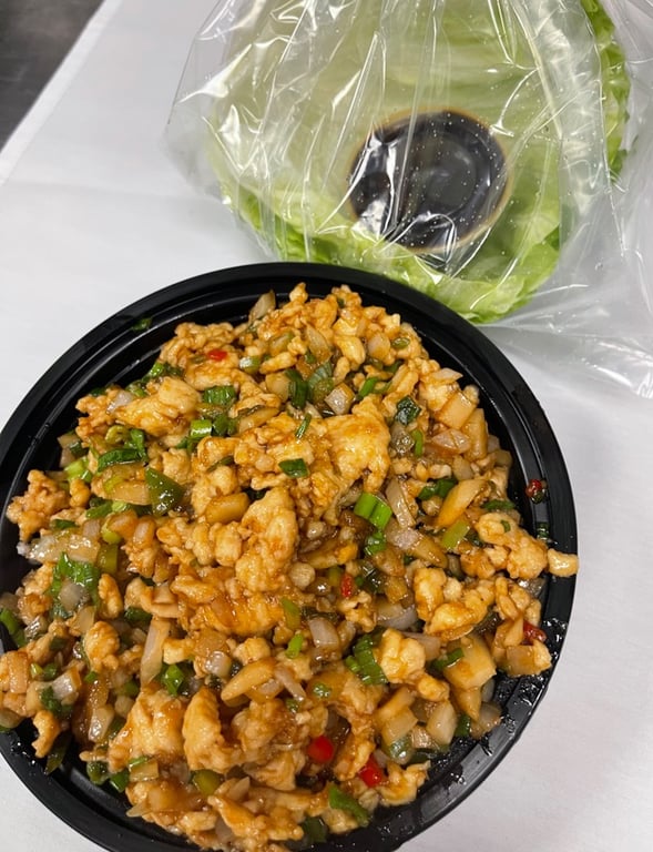 Lettuce Wrapped Chicken