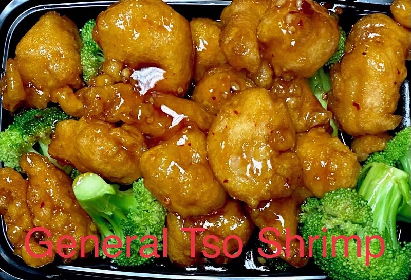 H17. General Tso's Shrimp