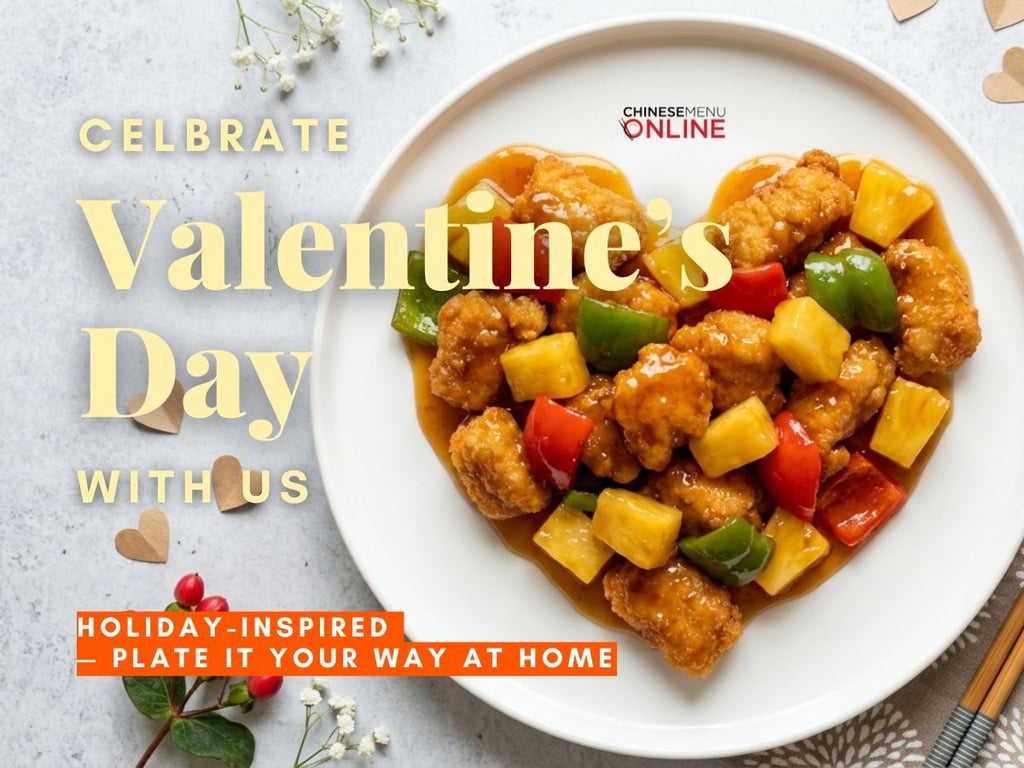 valentine's day sweet sour chicken