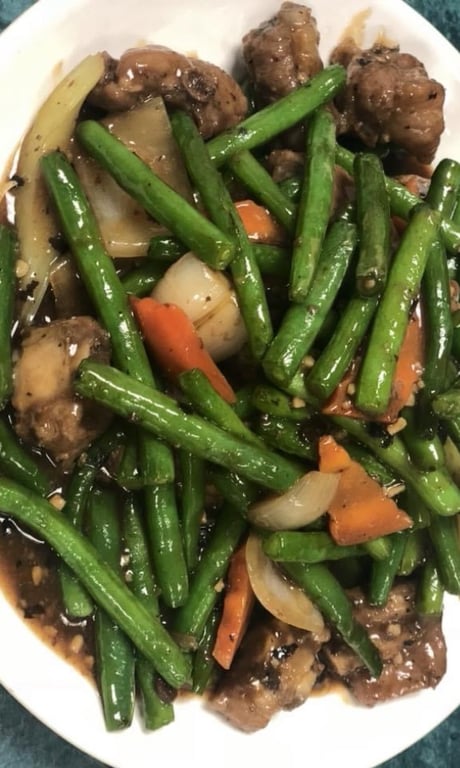Pork Spareribs with Green Bean