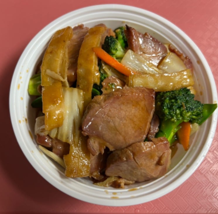 155. BBQ Pork Kow Chow Fun