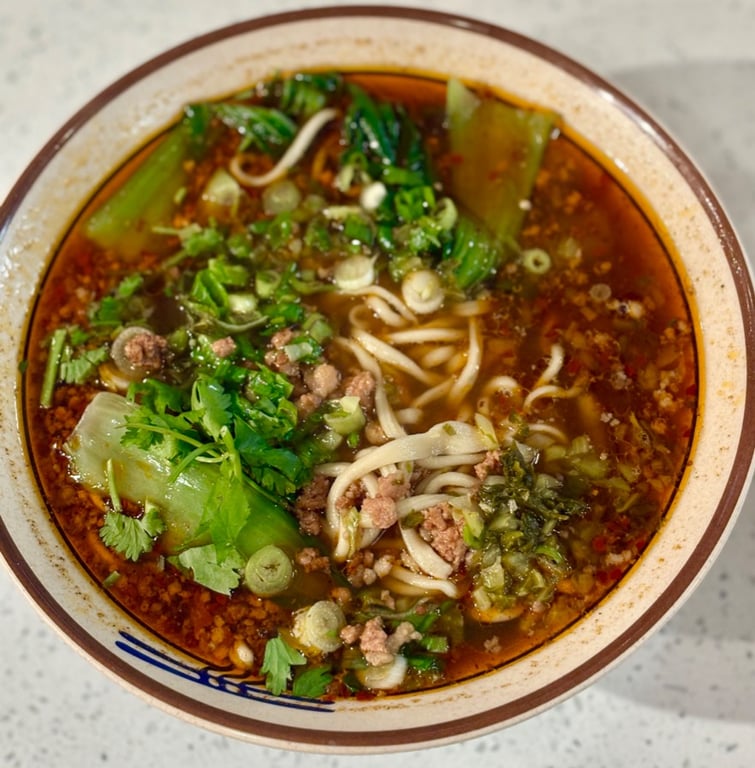 Hot & Spicy Noodle Soup