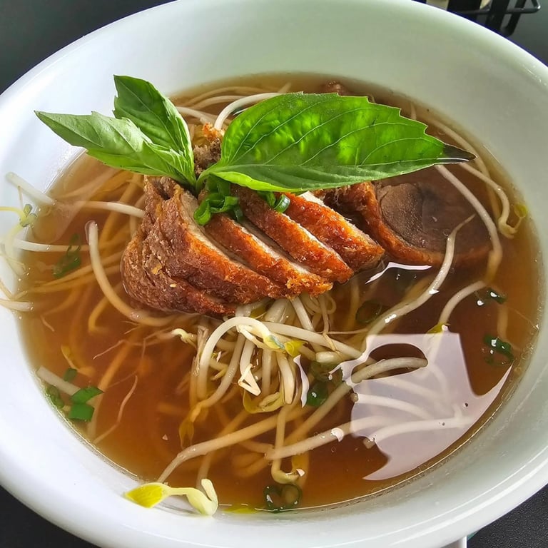 Duck Noodles Soup