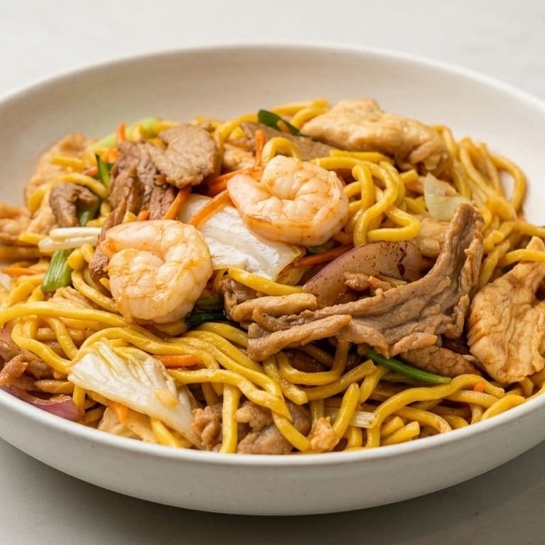 Combo Lo Mein 大外卖盒.什捞面