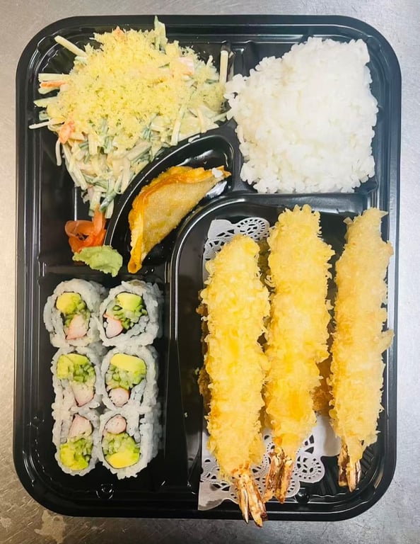Shrimp Tempura Gourmet Box Combo