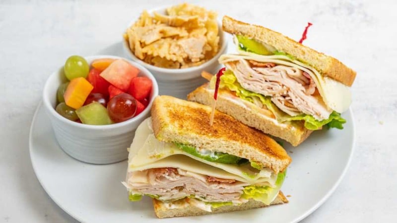 Turkey Club Sandwich Image