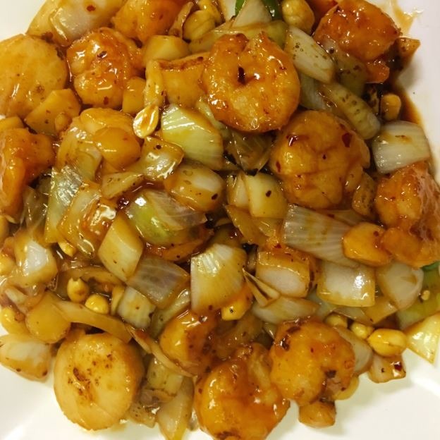 21. Kung Pao Chicken & Shrimps