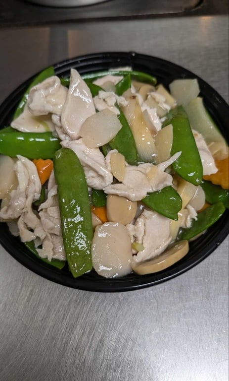 Chicken with Snow Peas 雪豆鸡
