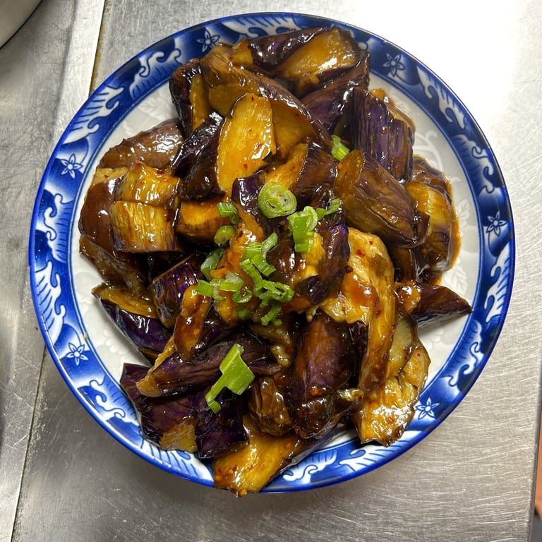 707. Eggplant w. Garlic Sauce