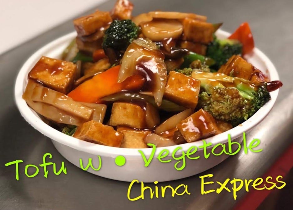 35. Tofu w. Chinese Vegetable