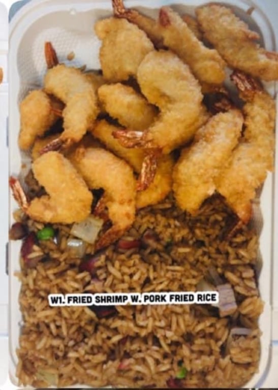 W1. 炸虾 Fried Shrimp  (20)